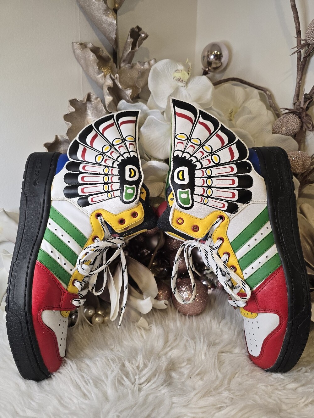 Jeremy Scott x adidas Eagle Wing Totem mens shoes size9.5